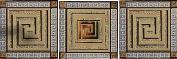 Декоративная плитка Laparet 0540040Св5908 х9999110358 Пальмира16.5x5.5 бежевая полированная / глазурованная матовая античность