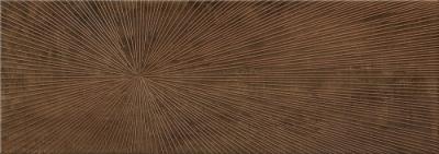 Декоративная плитка Eletto Ceramica 586042001 Chiron Marron Stella Decor 25.1x70.9 коричневая матовая с узорами