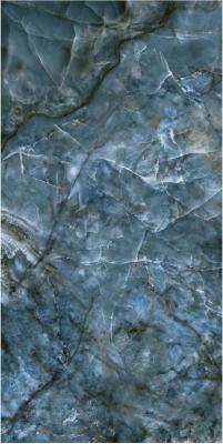 Ковер из керамогранита Kerama Marazzi SG595702R Ониче 238.5x119.5 синий лаппатированный под мрамор