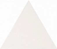 Настенная плитка Equipe 23813 Scale Triangolo White 10,8x12,4 белая глянцевая моноколор