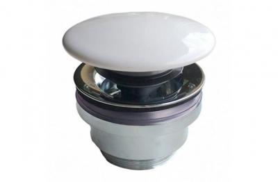Донный клапан с керамической крышкой Kerama Marazzi DR.1/WHT белый