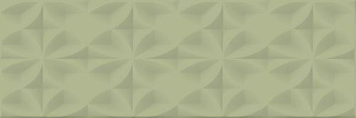 Настенная плитка EM-TILE УТ-00010036 Milagro Stel Olive 20x60 зеленая матовая орнамент