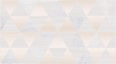 Декоративная плитка Global Tile 1645-0140 Aroma GT 45x25 бежевая матовая геометрия