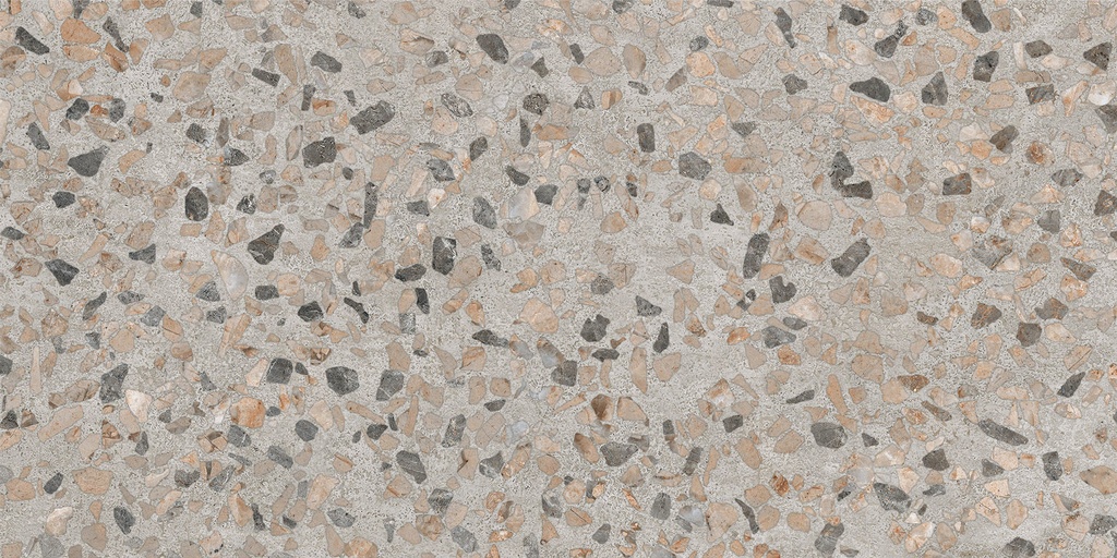 Керамогранит Vitra K949776LPR Terrazzo-X 60x30 коричневый лаппатированный под камень