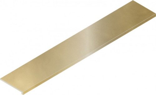 Ступень фронтальная Italon 620070002346 Континуум Брасс Голд 160 / Continuum Brass Gold Scal.160 Front 33x160 желтая натуральная под камень