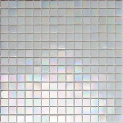 Мозаика ROSE MOSAIC WA02 Rainbow (размер чипа 10x10 мм) 31.8x31.8 белая глянцевая моноколор перламутр