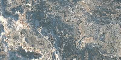 Керамическая плитка Axima 51899 Ричмонд 30x60 синяя глянцевая под мрамор
