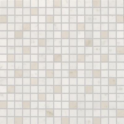 Мозаика Fap Ceramiche fNH1 Roma Diamond Carrara Mosaico 30.5x30.5 белая матовая под камень