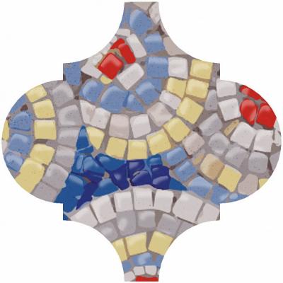 Декор Kerama Marazzi OP\A172\65000 Арабески Майолика 6.5x6.5 бежевый глянцевый мозаика