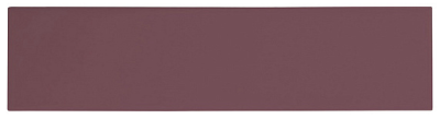 Настенная плитка WOW 124912 Grace Berry Matt 7.5x30 бордовая матовая моноколор