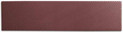 Настенная плитка WOW 127129 Texiture Pattern Mix Garnet 6,25x25 бордовая матовая рельефная моноколор (9 паттернов)