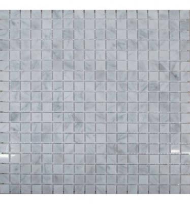 Мозаика FK Marble 30009 Classic Mosaic Bianco Carrara 15-4P 30.5x30.5 серая полированная