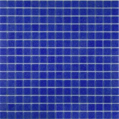 Мозаика ROSE MOSAIC A161 Matrix color 2+ (размер чипа 20x20 мм) 32.7x32.7 синяя глянцевая моноколор