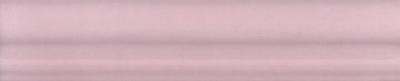 Бордюр Kerama Marazzi BLD018 Мурано 15x3 розовый глазурованный глянцевый