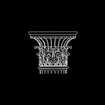 Декор Kerama Marazzi STG\A502\17005 Авеллино 15x15 черный / черно-белый глянцевый античность / моноколор