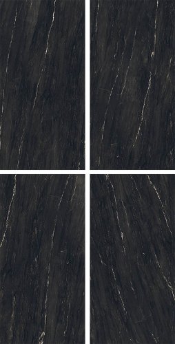 Керамогранит Ascale by Tau Belvedere Black Polished 160x320 крупноформат гомогенный черный полированный под мрамор