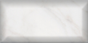 Настенная плитка Kerama Marazzi 16073 Фрагонар 15x7.4 белая глянцевая 