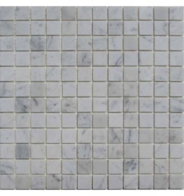 Мозаика FK Marble 35399 Classic Mosaic Bianco Carrara 23-4P 30x30 серая полированная