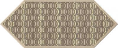 Декоративная плитка Kerama Marazzi HGD/A470/35016 Монтиш 5 14х34 бежевый матовый с орнаментом