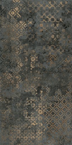 Настенная плитка Mariner Affreschi Caravaggio Ret 60x120 черная матовая под камень