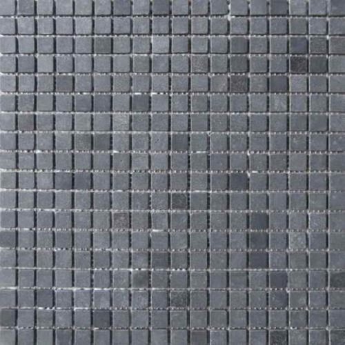 Мозаика Orro mosaic MANGOLIA TUM 30.5x30.5 серая матовая каменная, чип 15x15 квадратный