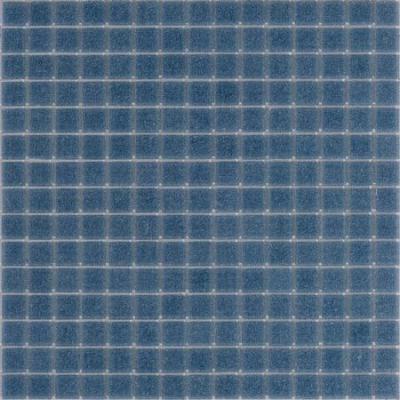 Мозаика ROSE MOSAIC A55 Matrix color 2+ (размер чипа 10x10 мм) 31.8x31.8 синяя глянцевая моноколор