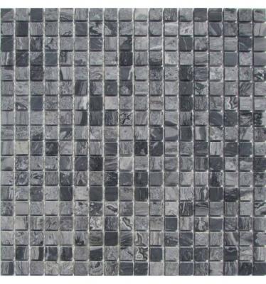 Мозаика FK Marble 35429 Classic Mosaic Royal Grey 15-4P 30.5x30.5 серая полированная