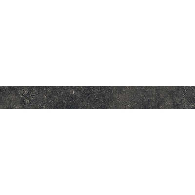 Плинтус Italon 610130004084 R.S.Black  / Р.С.Блэк 7.2x60 черный сатинированный под камень