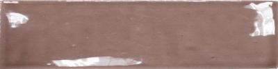 Настенная плитка Equipe 20069 Masia 30x7.5 коричневая глянцевая моноколор