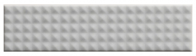 Настенная плитка 41zero42 4100610 Biscuit Stud Bianco 5x20 белая матовая 3D узор / геометрия