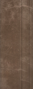 Avangard 150x400 Wall Skirting & Finishing Brown Glossy