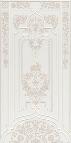 Декоративная плитка Kerama Marazzi VT\A642\11037R Флориан 2 30x60 белая матовая с орнаментом