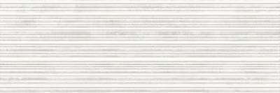 Настенная плитка ALMA Ceramica TWU11RXN004 Blare 60x20 белая / бежевая рельефная полосы