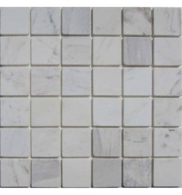 Мозаика FK Marble 35414 Classic Mosaic Dolomiti Bianco 48-6T 30.5x30.5 серая матовая