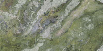 Керамогранит Ariostea PL612635 Marmi Classici BRILLIANT GREEN Luc 60x120 зеленый полированный под камень / оникс