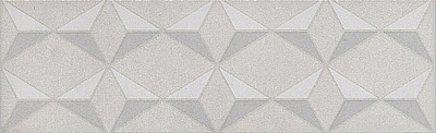 Бордюр Kerama Marazzi HGD\A584\6437 Корредо 25x7.7 светло-серый матовый натуральный под бетон / орнамент / штукатурку
