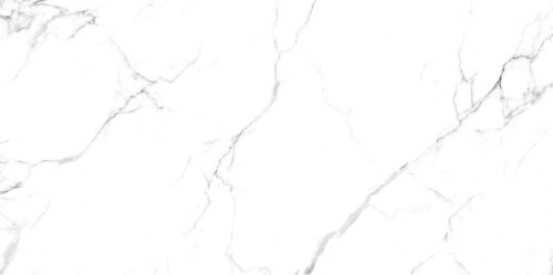 Керамогранит One Touch ceramic Statuario Gris 60x120 белый полированный под мрамор