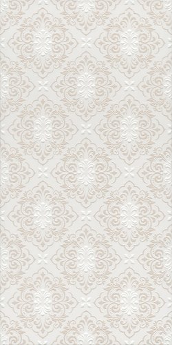 Декоративная плитка Kerama Marazzi OS\A265\11037R Флориан 1 30x60 белая матовая с орнаментом