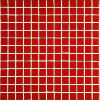 Мозаика Ezarri Lisa 2537-Е 31.3х49.5 красная глянцевая