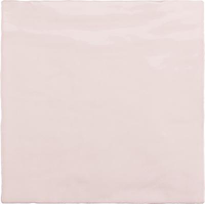 Настенная плитка Equipe 25853 La Riviera Rose 13.2x13.2 розовая глянцевая моноколор