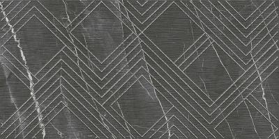 Декоративная плитка Azori 588252001 Hygge Grey Cristal 31.5x63 серая матовая геометрия