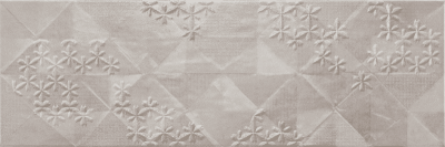 Декоративная плитка Pamesa Decor Apia 25x75 серая матовая под мозаику