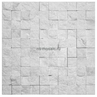 Мозаика NSmosaic STONE K-723 под камень 300х300 серая матовая мрамор