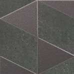 Декор Kerama Marazzi SBD045\SG1592 Матрикс 20x20 антрацитовый матовый геометрия / под камень