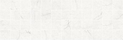 Декоративная плитка Laparet MM11186 х9999219854 Rock 60x20 белая матовая под мозаику
