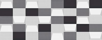 Настенная плитка Kerlife Splendida Mosaico 50.5x20.1 черная глянцевая