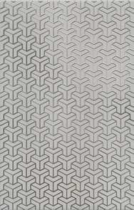 Декор Kerama Marazzi HGD\B371\6398 Ломбардиа 40x25 серый матовый под бетон в стиле лофт / с орнаментом