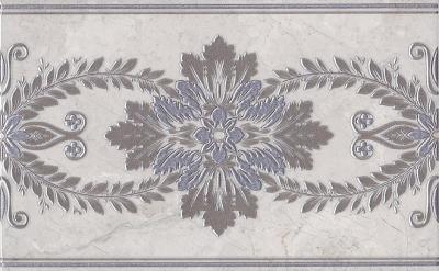 Декор Kerama Marazzi MLD\C04\6243 Мармион 40x25 серый глянцевый