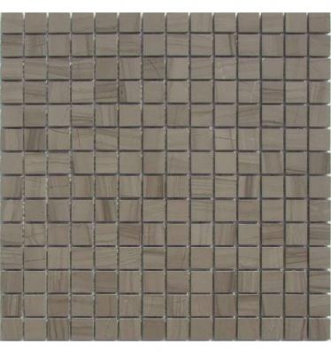 Мозаика FK Marble 30005 Classic Mosaic Athens Grey 20-4P 30.5x30.5 серая полированная