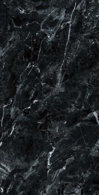 Керамогранит QUA Granite Deepstone Full Lappato 60x120 черный полированный под камень